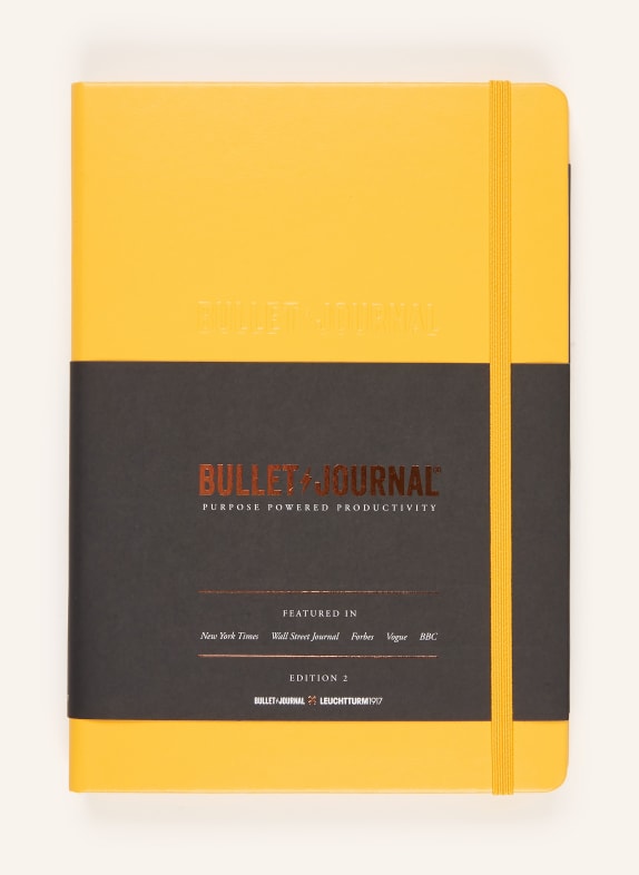 LEUCHTTURM Notizbuch GELB