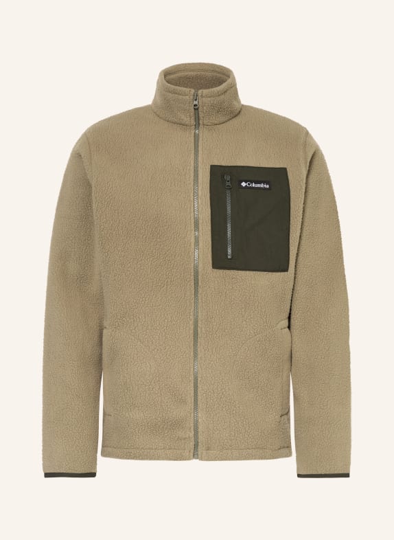 Columbia JASPER RIDGE™ fleece jacket KHAKI / DARK GREEN