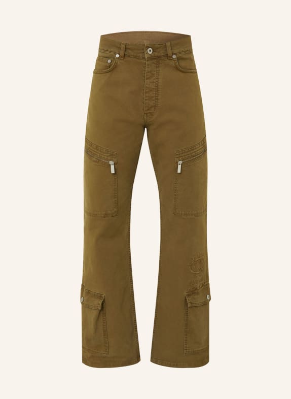 Off-White Cargohose GOTHIC Regular Fit KHAKI