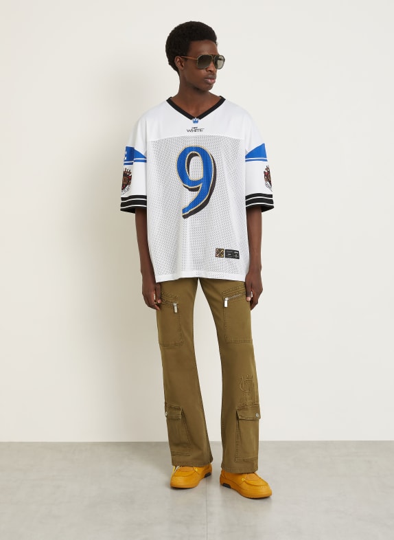 Off-White Mesh T-shirt WHITE / BLUE