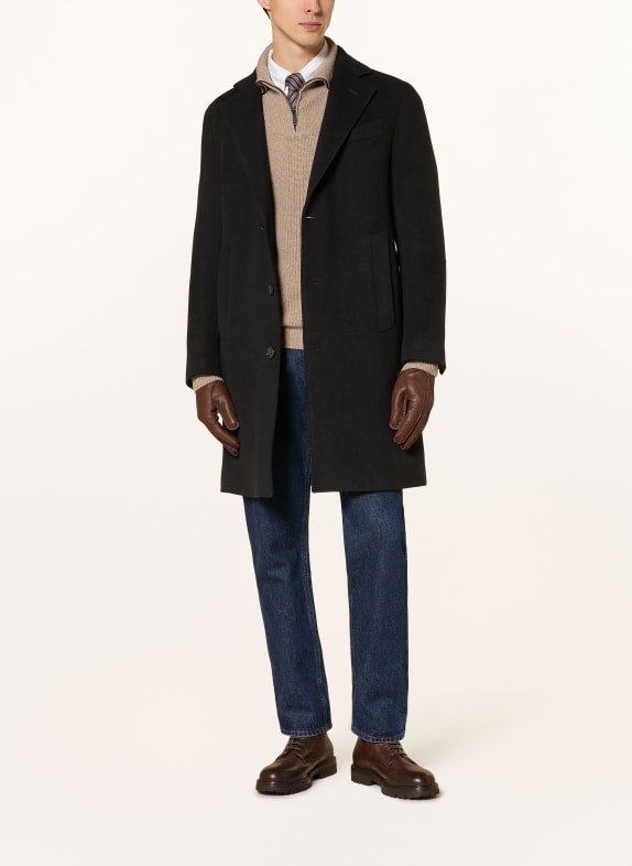 windsor. CESENA wool coat BLACK