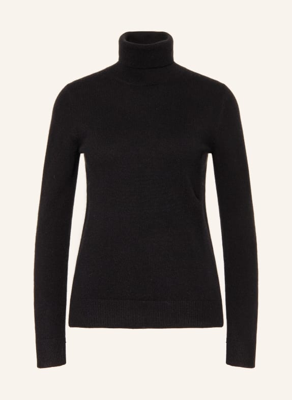 FROM FUTURE Rollkragenpullover aus Cashmere SCHWARZ