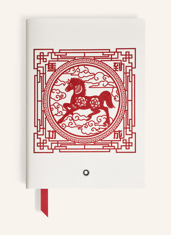 MONTBLANC THE HORSE notebook WHITE / RED