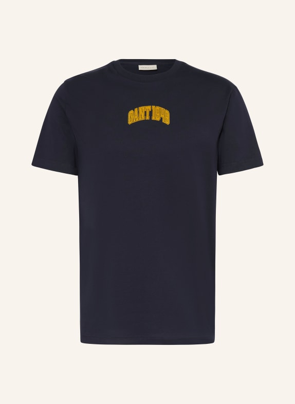 GANT T-Shirt DUNKELBLAU
