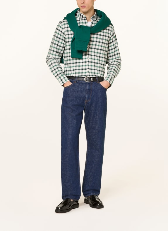 GANT Oxford-overhemd Regular Fit DONKERGROEN / GROEN / WIT