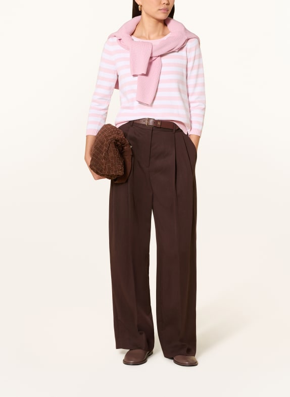 darling harbour pull-over light pink / white