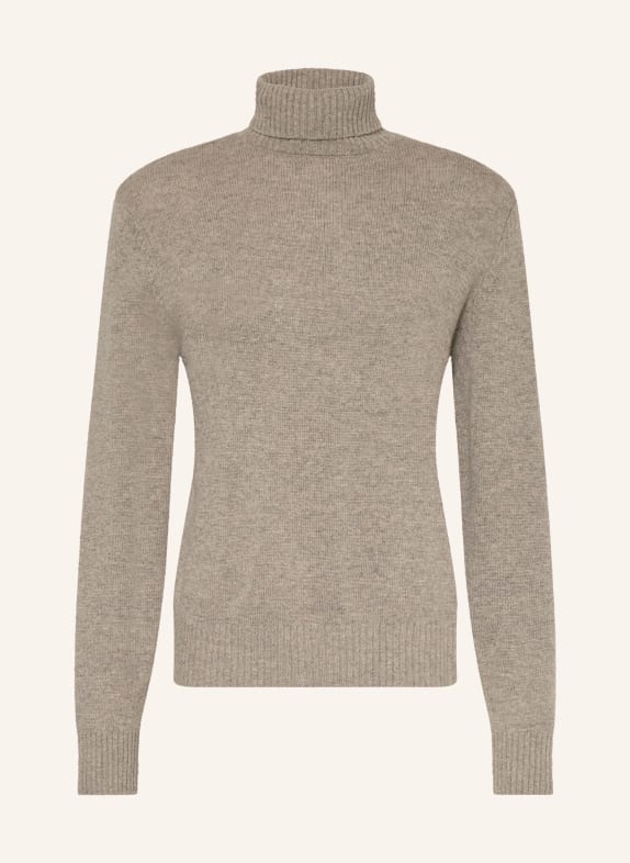 Officine Générale Rollkragenpullover TAUPE / GRAU