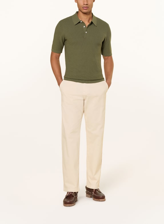 SCOTCH & SODA Gebreid poloshirt OLIJF