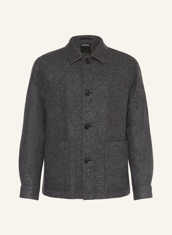 ZEGNA Overjacket DUNKELGRAU