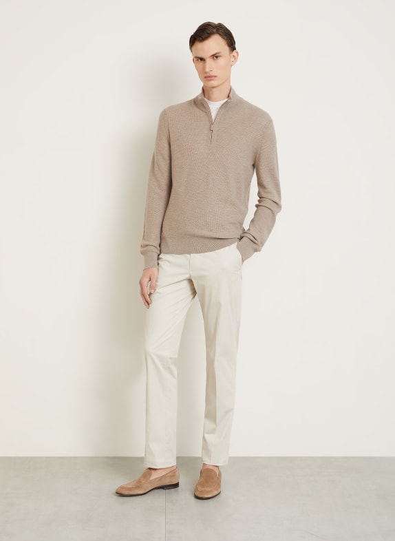 ZEGNA Cashmere-trui CAMEL