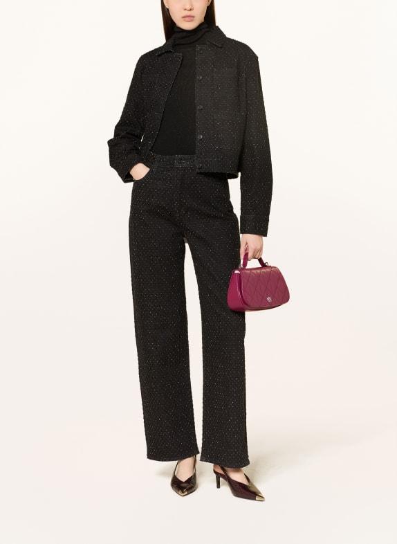 Calvin Klein Handtasche DUNKELROT