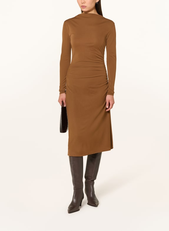 TIGER OF SWEDEN Etuikleid ALIZ aus Jersey BRAUN
