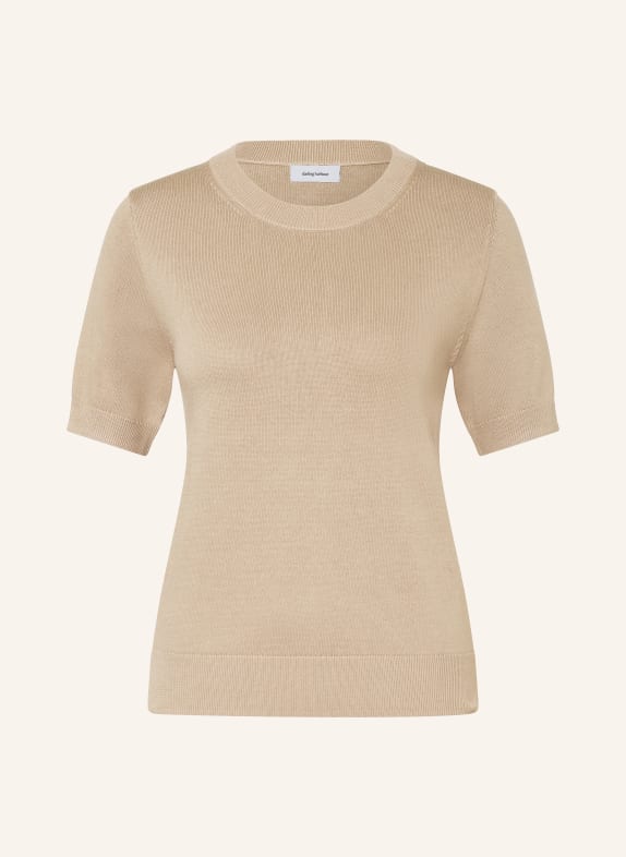 darling harbour Strickshirt TAUPE