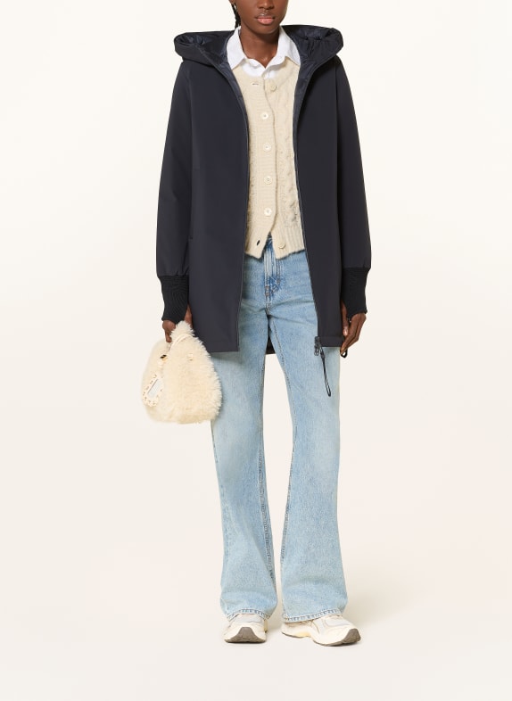 DUNO Kurtka puchowa RALIA dwustronna GRANATOWY