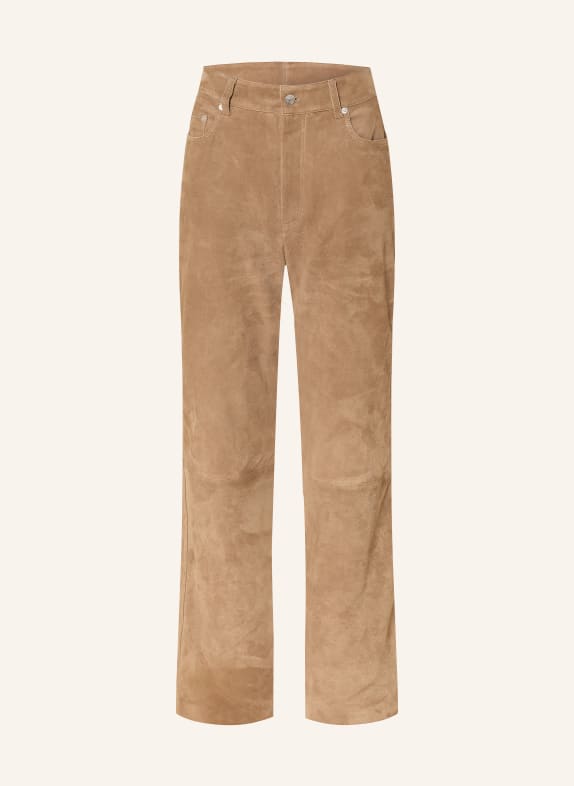 Nanushka Lederhose SELDES CAMEL