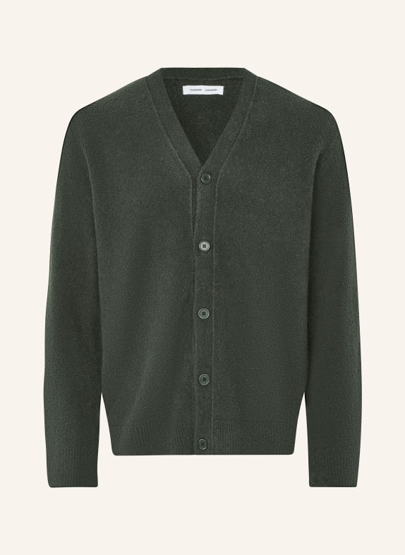 SAMSØE  SAMSØE Strickjacke SANINO DUNKELGRÜN