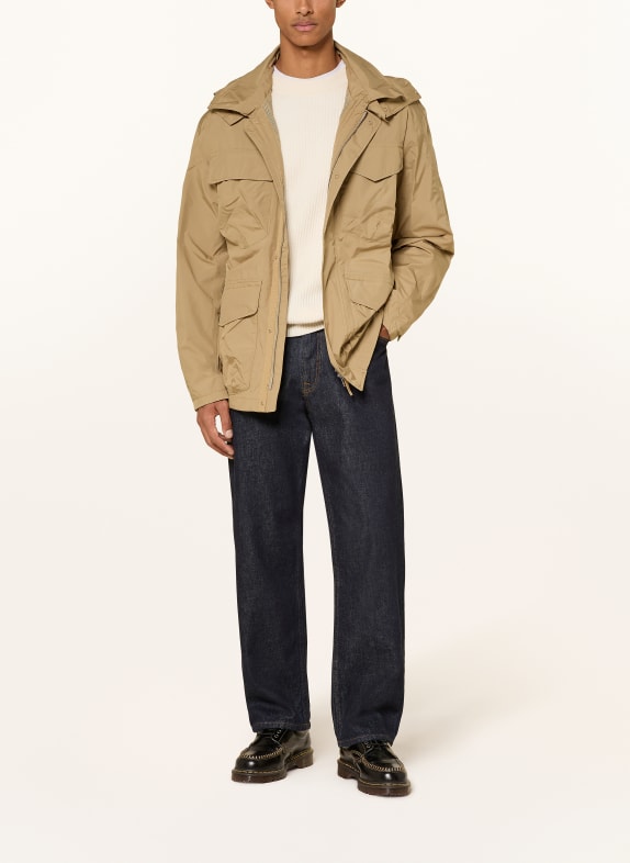 NAPAPIJRI Fieldjacket RIVALTO met afneembare capuchon CAMEL