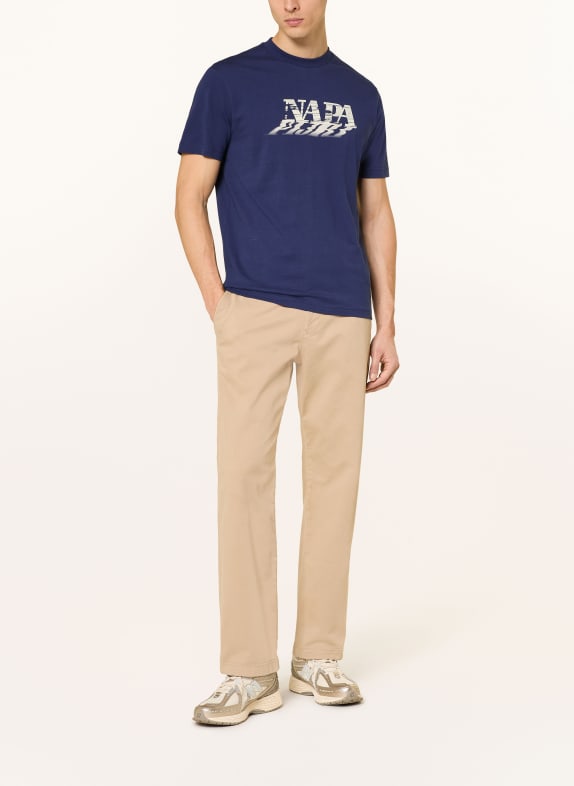 NAPAPIJRI T-shirt LODESTAR DONKERBLAUW
