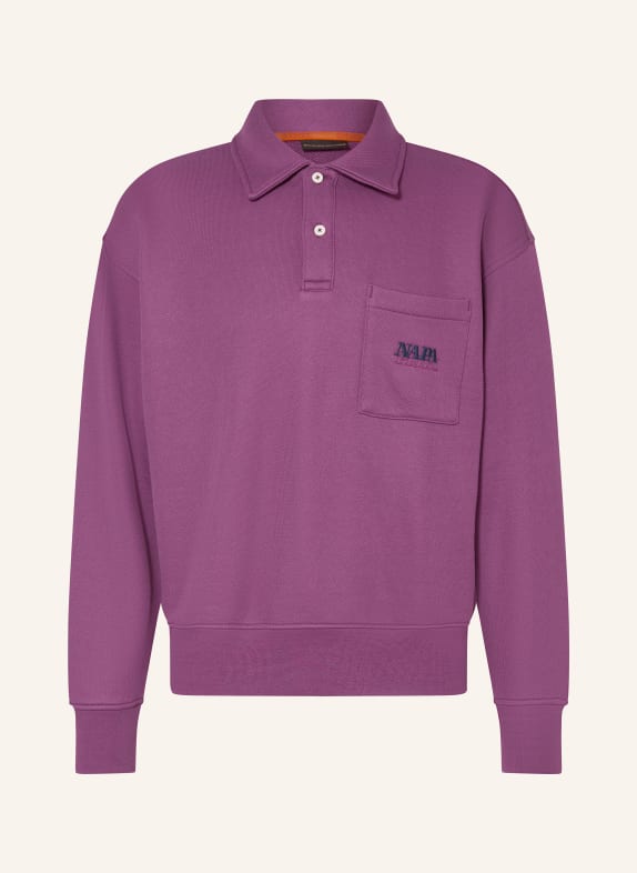 NAPAPIJRI MIRRAT jersey polo shirt PURPLE