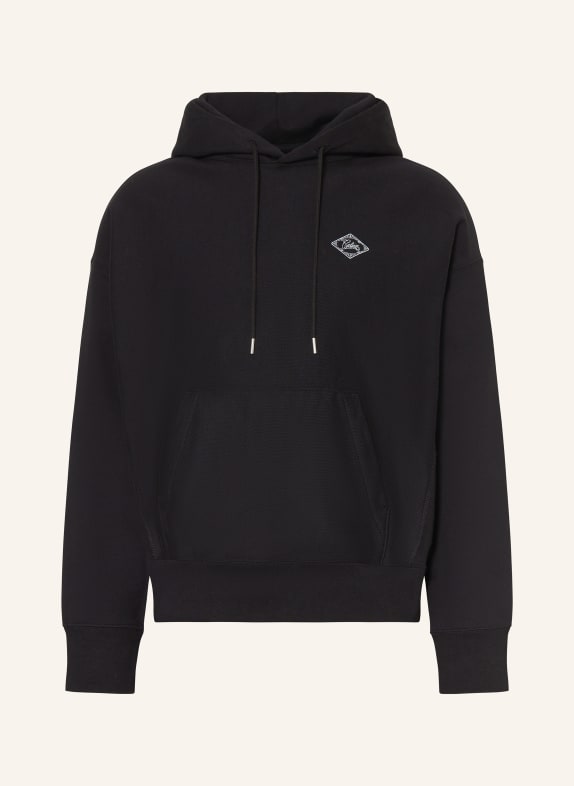 Calvin Klein Jeans Hoodie SCHWARZ / WEISS