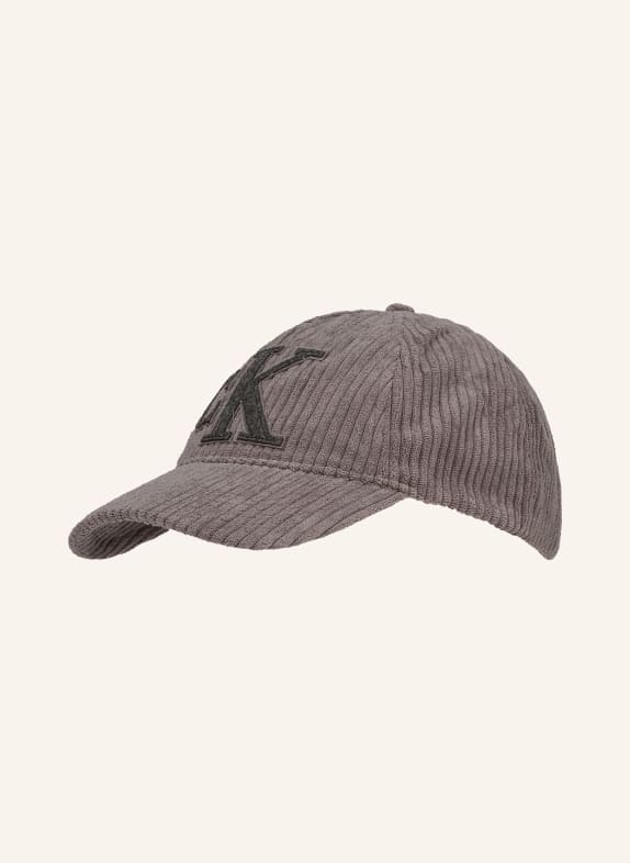Calvin Klein Cord-Cap ŠEDÁ