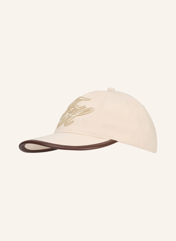 TOMMY HILFIGER Cap BEIGE / BRAUN