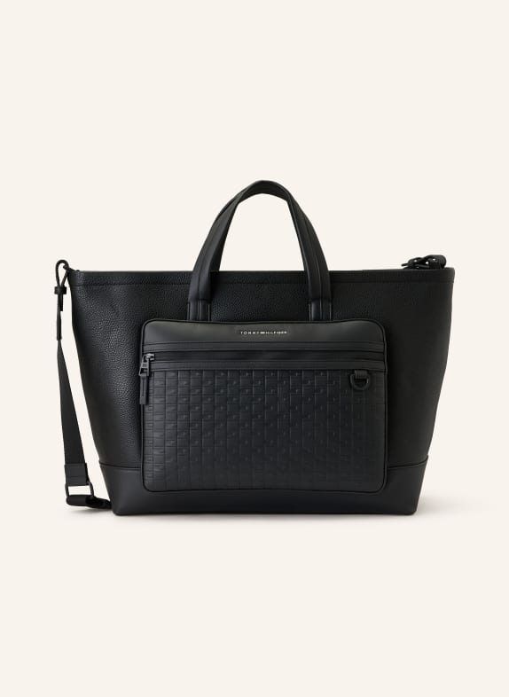 TOMMY HILFIGER Weekender mit Laptop-Fach SCHWARZ
