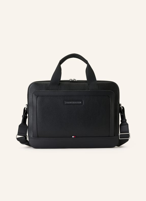 TOMMY HILFIGER taška na notebook ČERNÁ