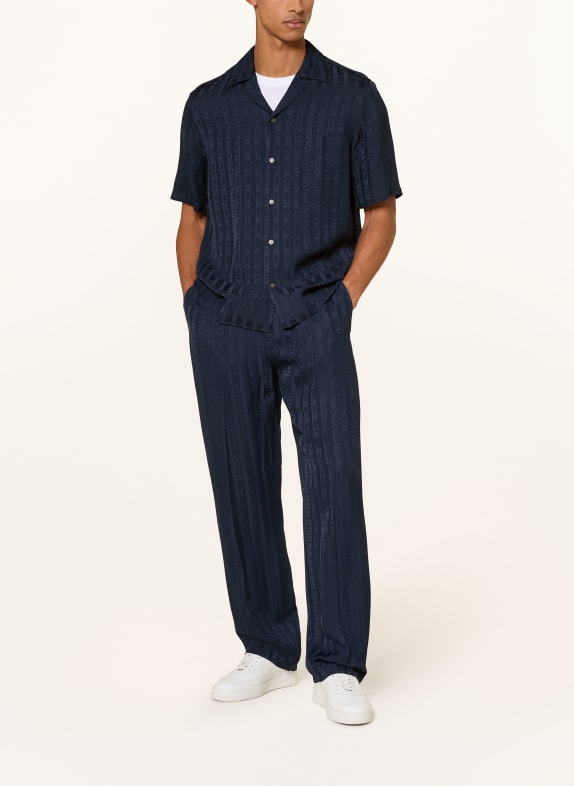 TIGER OF SWEDEN Broek ISCOVE in joggingstijl Regular Fit DONKERBLAUW