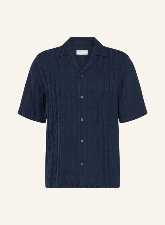 TIGER OF SWEDEN Resorthemd BEKKETT Comfort Fit DUNKELBLAU