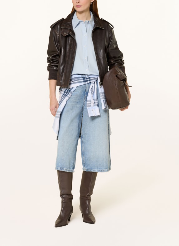 Calvin Klein Jeans overhemdblouse BLAUWGRIJS