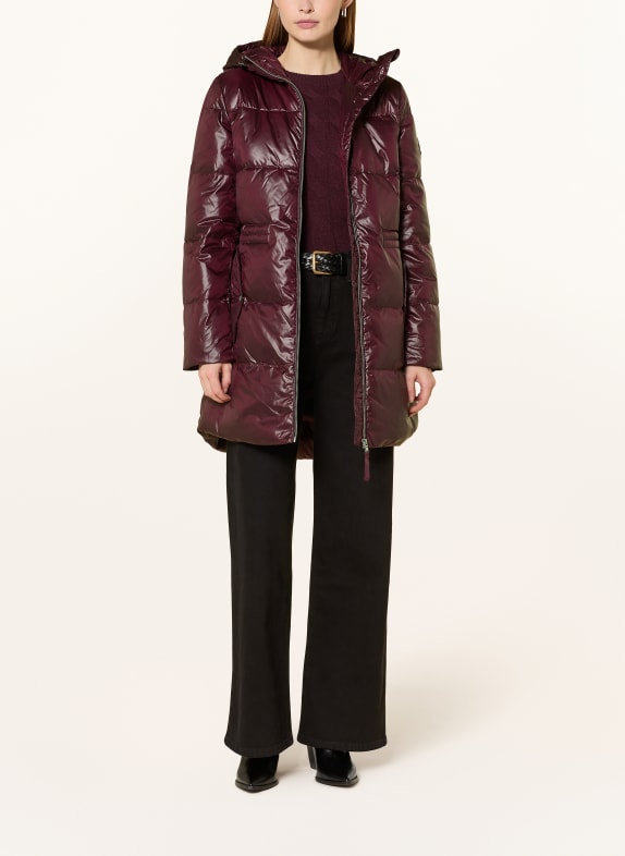 LAUREN RALPH LAUREN Daunenmantel DUNKELROT