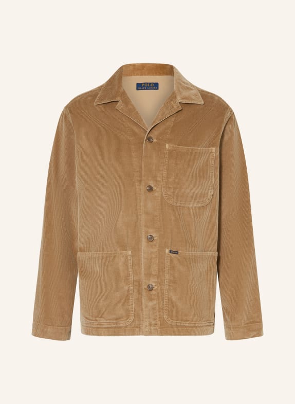 POLO RALPH LAUREN Cord-Overjacket OSBARS CAMEL