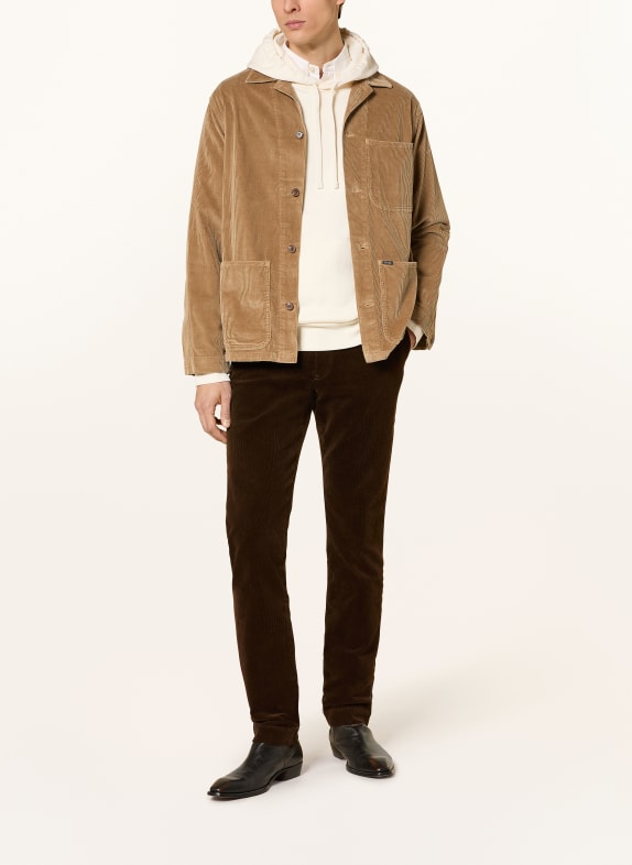 POLO RALPH LAUREN Cord-overjas OSBARS CAMEL