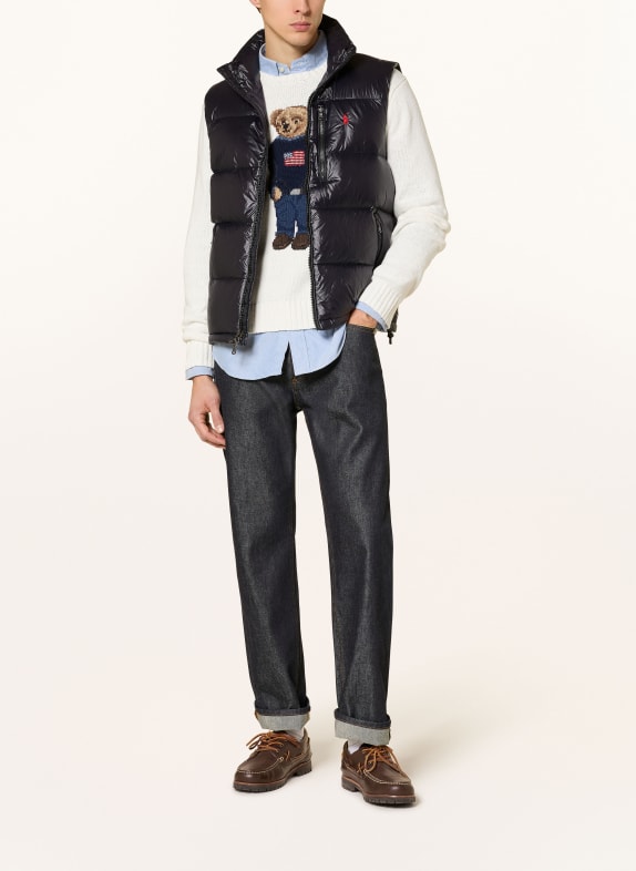 POLO RALPH LAUREN Daunenweste SCHWARZ