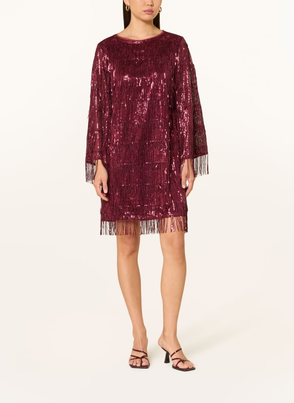 Ana Alcazar Cocktailkleid DUNKELROT