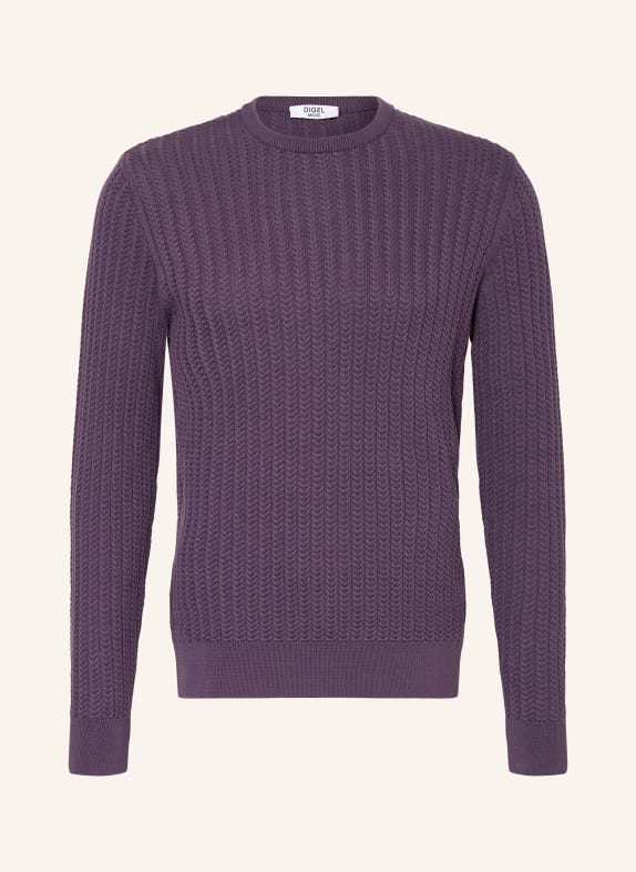 DIGEL move Pullover ARCHIBALD DUNKELLILA