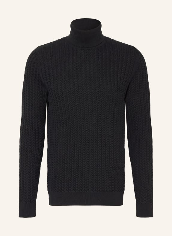 DIGEL move Rollkragenpullover ADELMO SCHWARZ