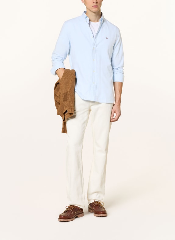 TOMMY HILFIGER Overhemd Regular Fit LICHTBLAUW