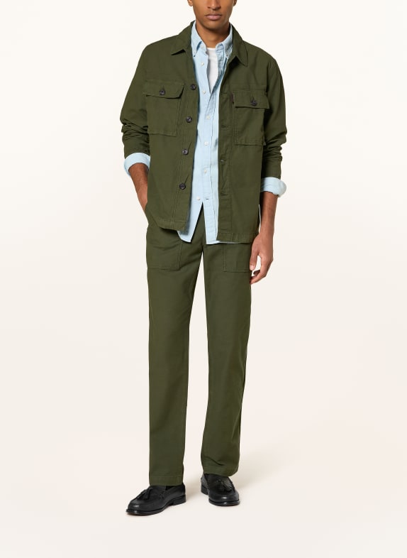 TOMMY HILFIGER Overshirt DUNKELGRÜN