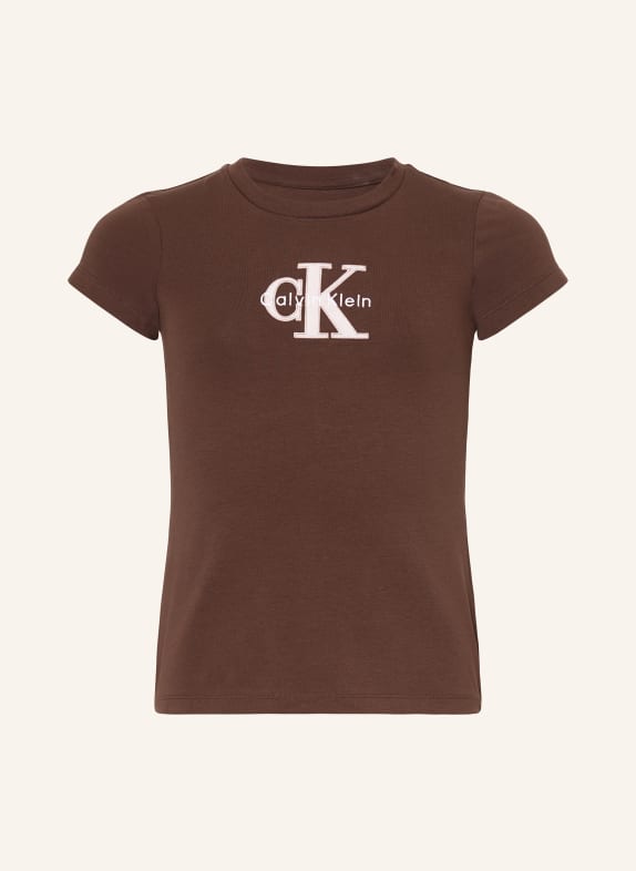 Calvin Klein T-Shirt BRAUN