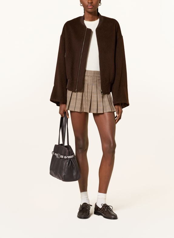 LIEBESKIND Handtas NORI met studs MARRON FONCÉ