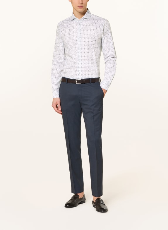 JOOP! Overhemd PARES Slim Fit WIT / LICHTGROEN / LICHTBLAUW