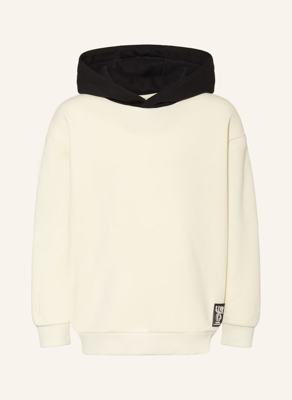 s.Oliver RED Hoodie ECRU / SCHWARZ