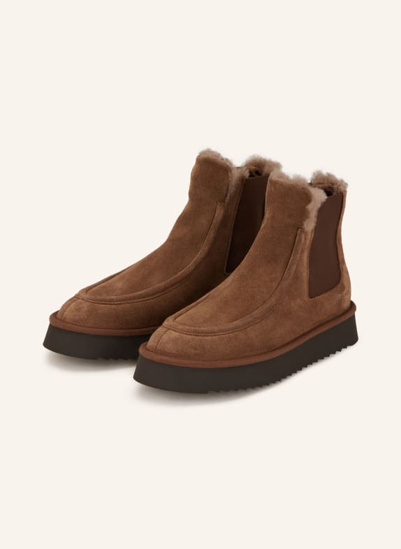 COPENHAGEN STUDIOS Boots CPH267 COGNAC