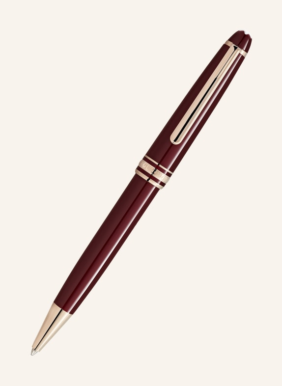 MONTBLANC Kugelschreiber MEISTERSTÜCK BURGUNDY RED CLASSIQUE DUNKELROT