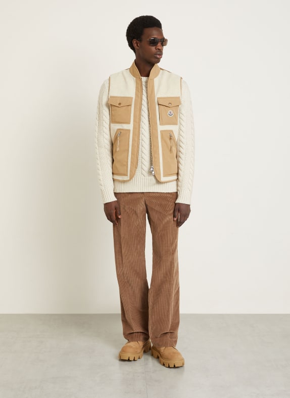 MONCLER Cordchino Regular Fit KONJAK