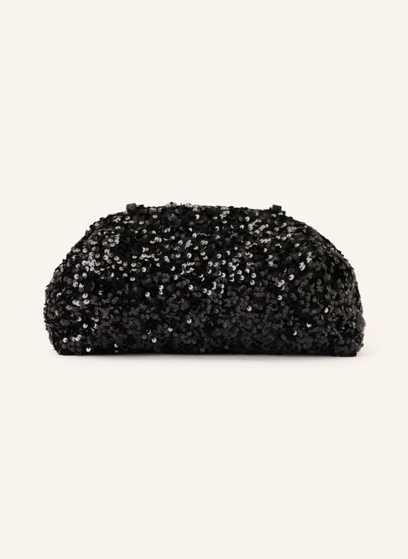 Rich & Royal Clutch mit Pailletten SCHWARZ