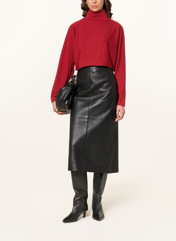 DRYKORN Longsleeve ASIRAL DONKERROOD