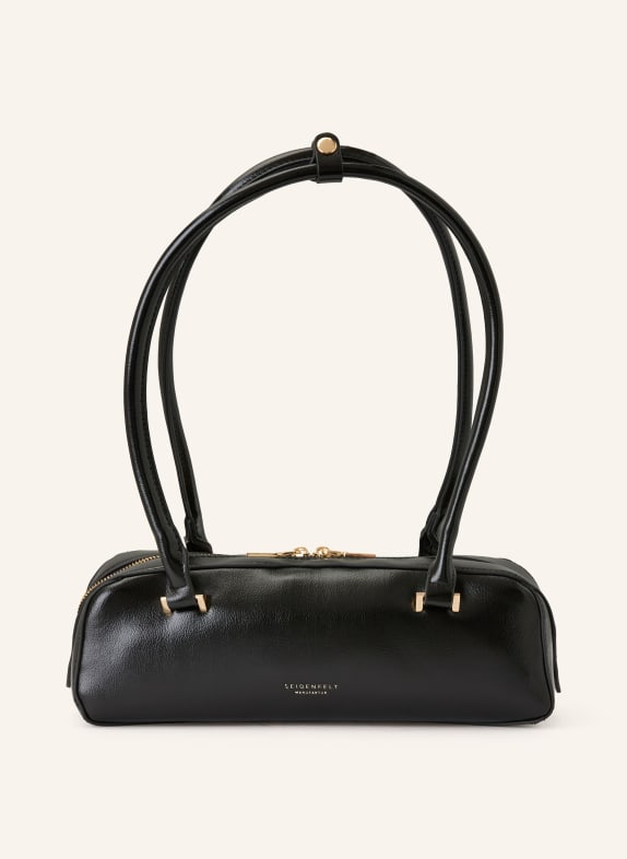 SEIDENFELT Schultertasche ALUNDA SCHWARZ